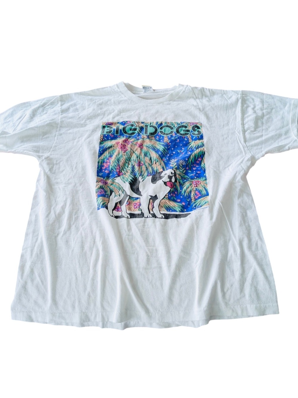 Vintage 1994 Big Dogs T-Shirt XL Single Stich